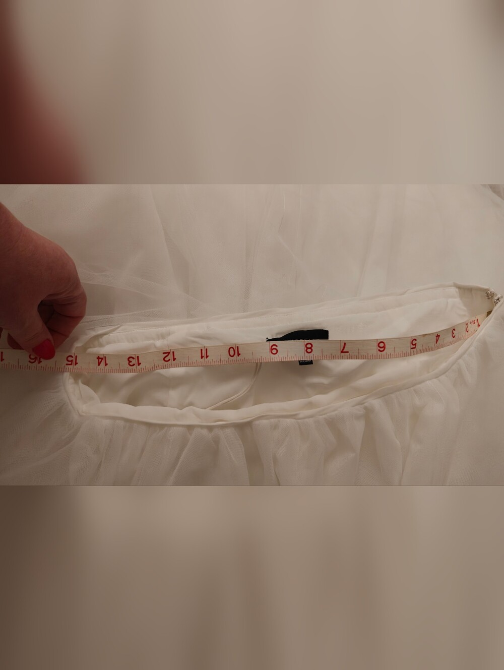 Majorelle x Bridget Revolve White Tulle Adam Maxi Skirt - Picture 5 of 5